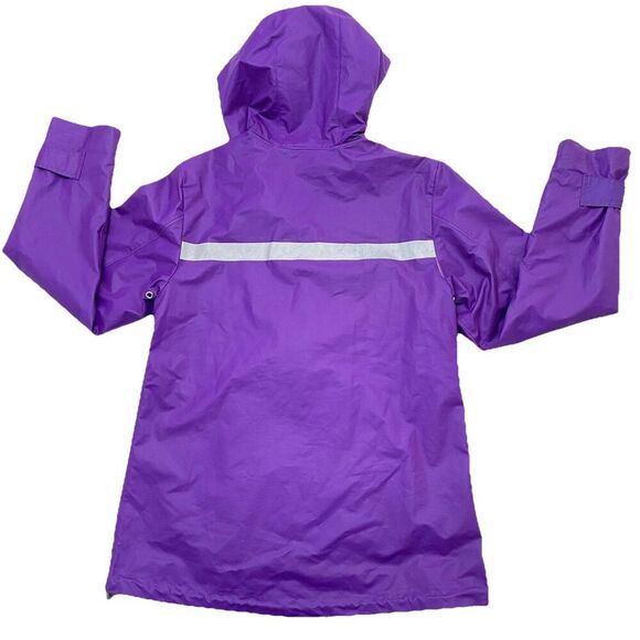ECU Pirates Charles River Reflective Vented Pocket Rain Jacket Woman's XS - Picture 2 of 13